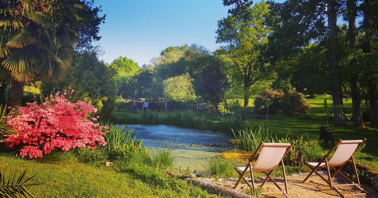 Le Vieux Moulin Gites - Detached Cottage With Garden Views And Pool Guégon Exterior foto
